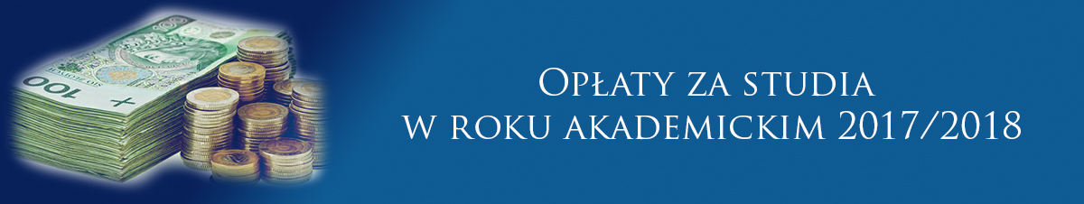 Zarządzenia Rektora w sprawie opłat za usługi edukacyjne
